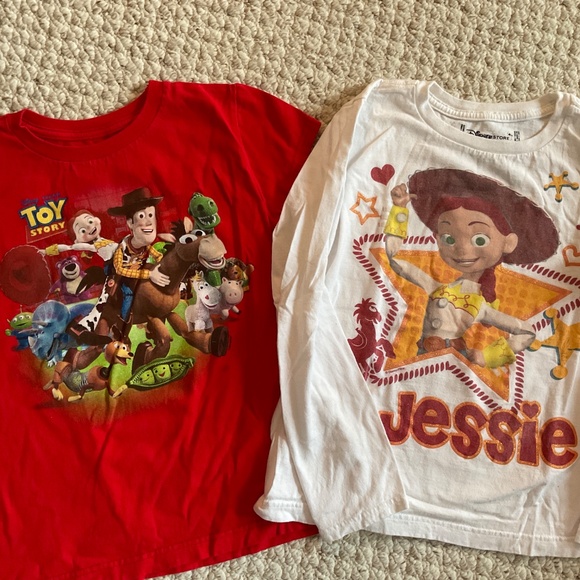 TOY STORY girls shirts - size 10/12 - Picture 2 of 8